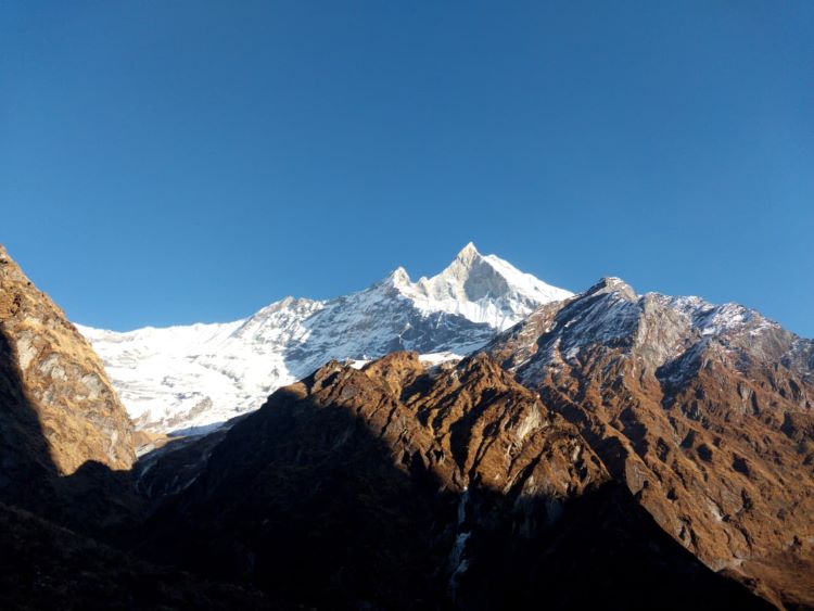 Annapurna base camp trek from pokhara