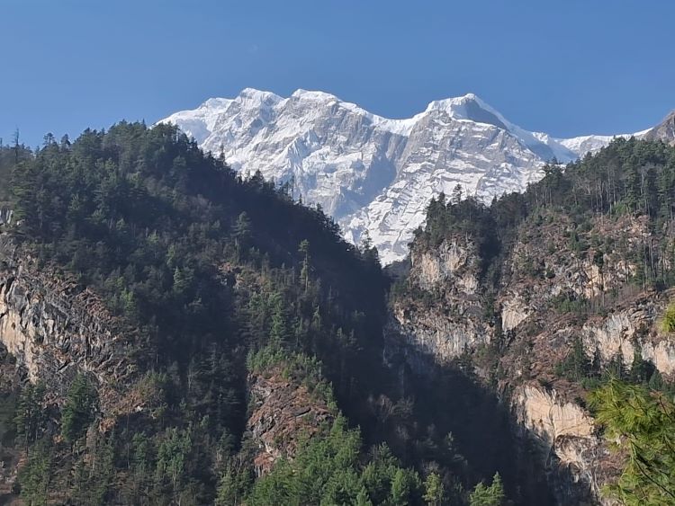 Chame Village In Annapurna