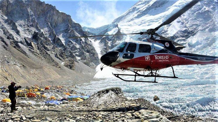 Everest Base Camp Helicopter Landing Tour