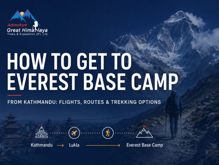 how to reach everest base camp nepal