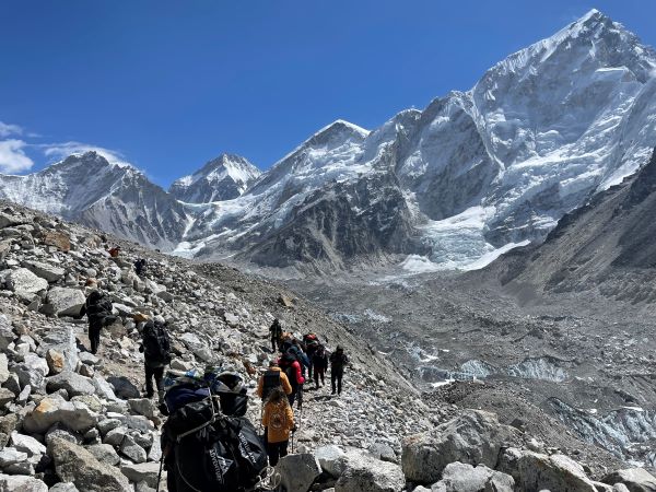 Heading to Base camp
