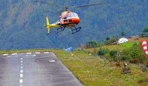 Kathmandu Lukla helicopter flight