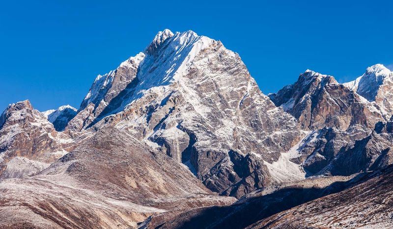 Lobuche Peak, in Lobuche village
