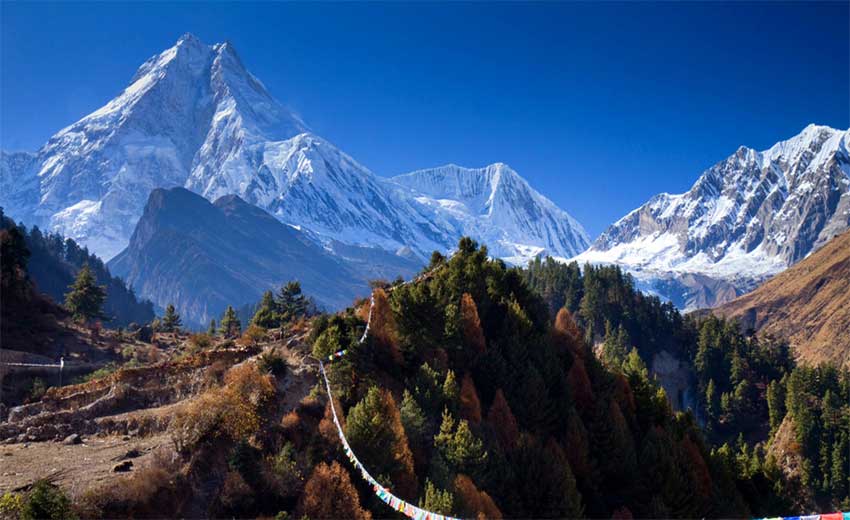 Manaslu base camp