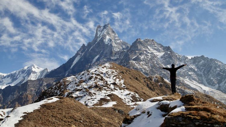 Mardi Himal with poon hil