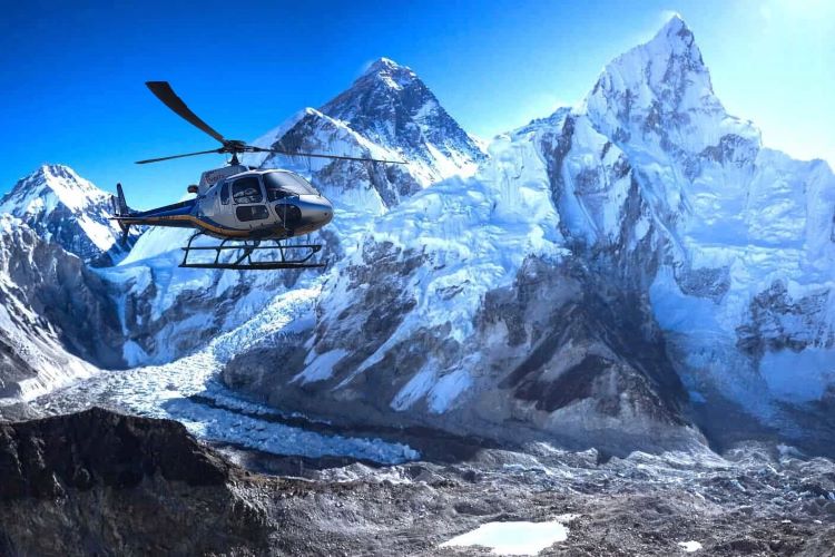 Mount Everest Helicopter tour cost Guide