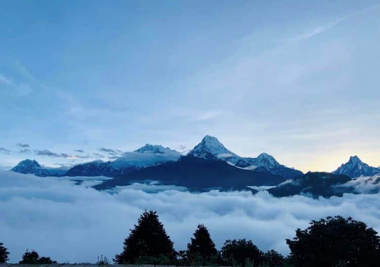 View from Poon hill 