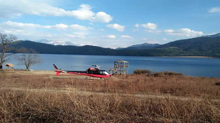 Rara lake helicopter Tour