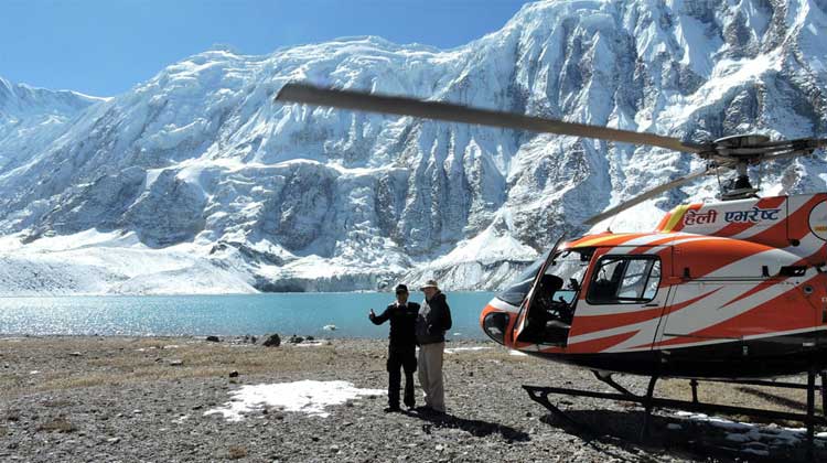 Tilicho lake Helicopter tour