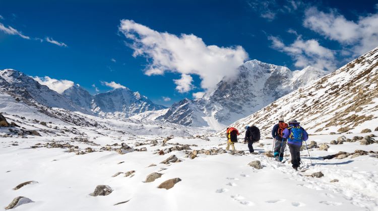 Trekking in Nepal winter season