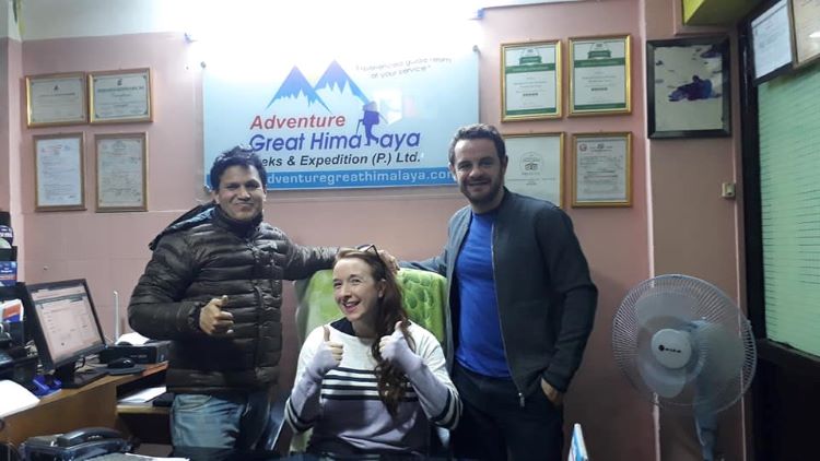 Trekking in Nepal with Babu Karki
