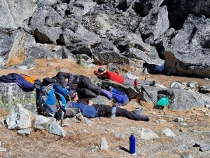 Altitude sickness in Everest base camp trek