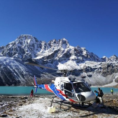 Kathmandu to gokyo lake helicopter Tour