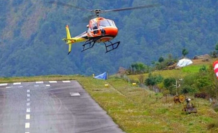 Kathmandu Lukla helicopter flight