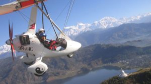 Ultralight Flight In Pokhara